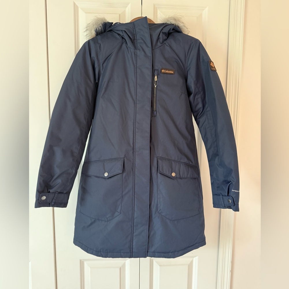 Columbia Women's Blue Parka Jacket